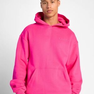 Comfrt minimalist Hot Pink Hoodie in size MED